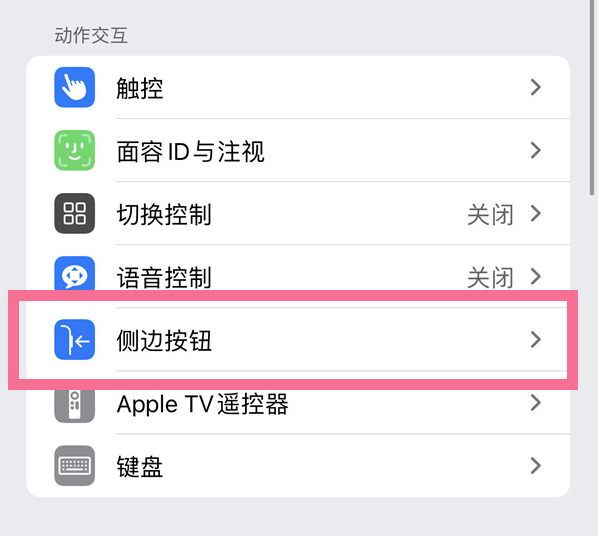 礼泉苹果14维修店分享iPhone14 Plus侧键双击下载功能关闭方法 